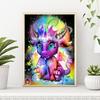 30x40cm 5d Diamond Painting Full Drill Boxed Chromatic Dragons Diamond Embroidery Animal Diamond Mosaic Needlework Art Home Decor