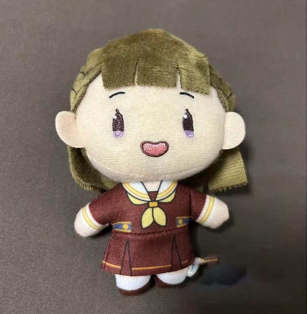 Anime Hasu No Sora Jogakuin School Idol Club Plush Toys Plushie Pendant Doll Dress Up Soft Stuffed Figures Fans Collection Gifts