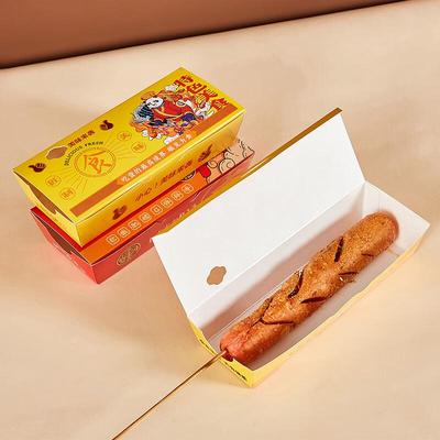 Einweg-Takeaway-Papierschachteln mit Deckel