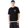 FENDI T-Shirts Men's Black Crew Neck Moderate Straight Fit FY0936AL38F0QA1
