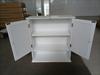 Bathroom Cabinet with Mirror, White Medicine Cabinet with Adjustable Shelf, Toilet Cabinet in Laundry Room and Kitchen