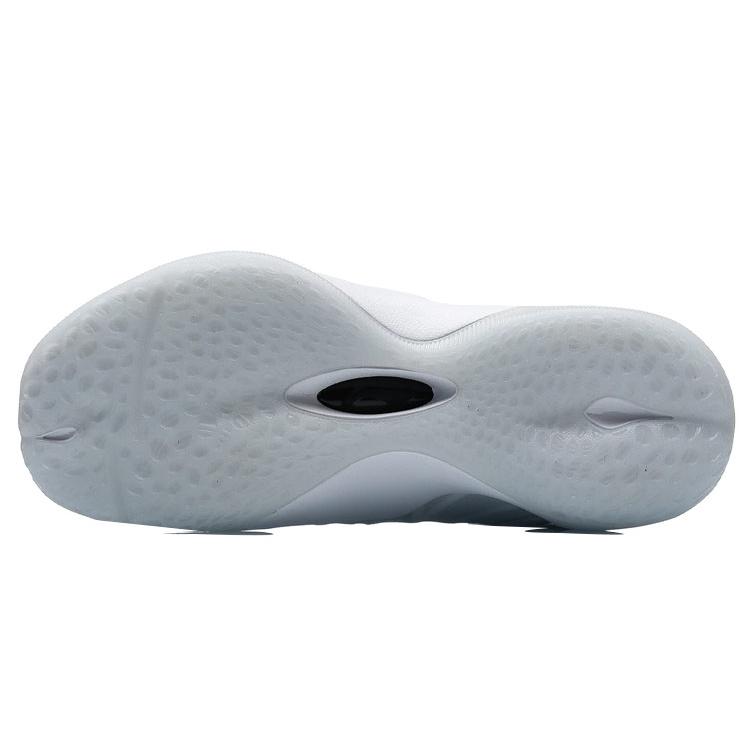 Li Ning Combat Hi Basketballschuhe Herren Mittelhoch Weiß/Schwarz ABAR059-6