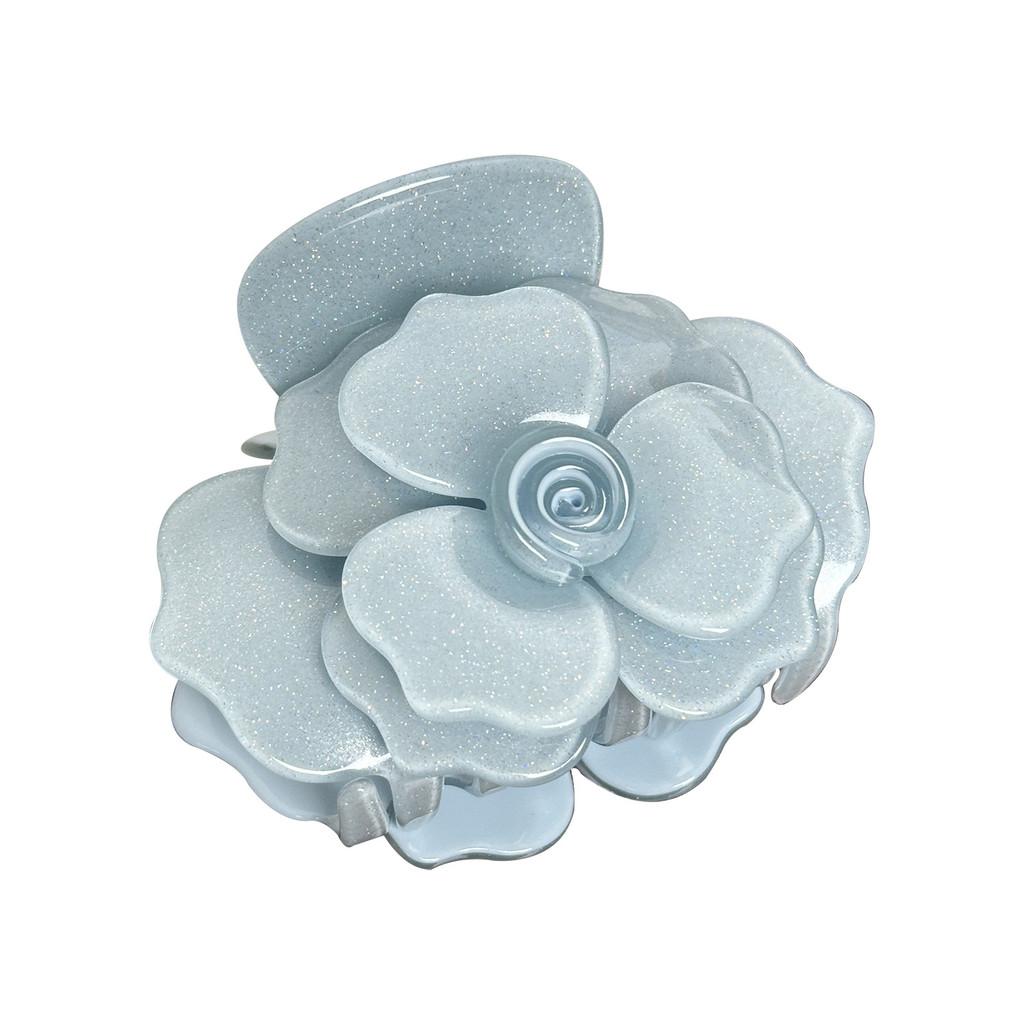 Beautiful Handcrafted Rose Acetate Hair Claw Clip For Women Available In Multiple Colors