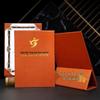 A4 Leather Honor Certificate Stand with Hot Stamping Customization