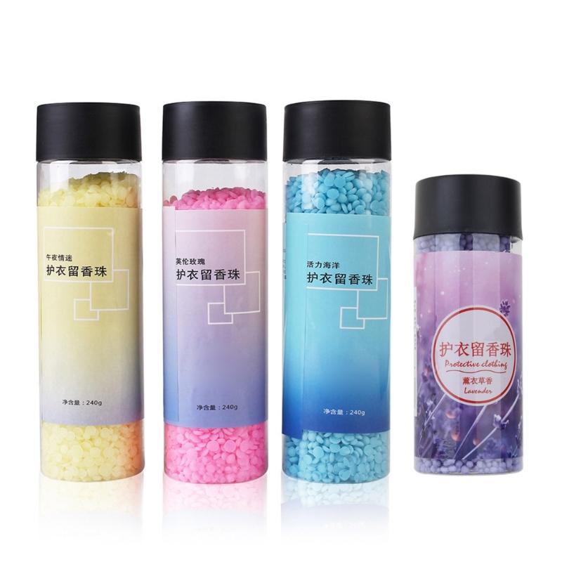 Laundry Beads 100/240g Bottle Clothes Protect Laundry Scent Beads Artifact for Home Bedroom Dormitory Clothes Cleaning