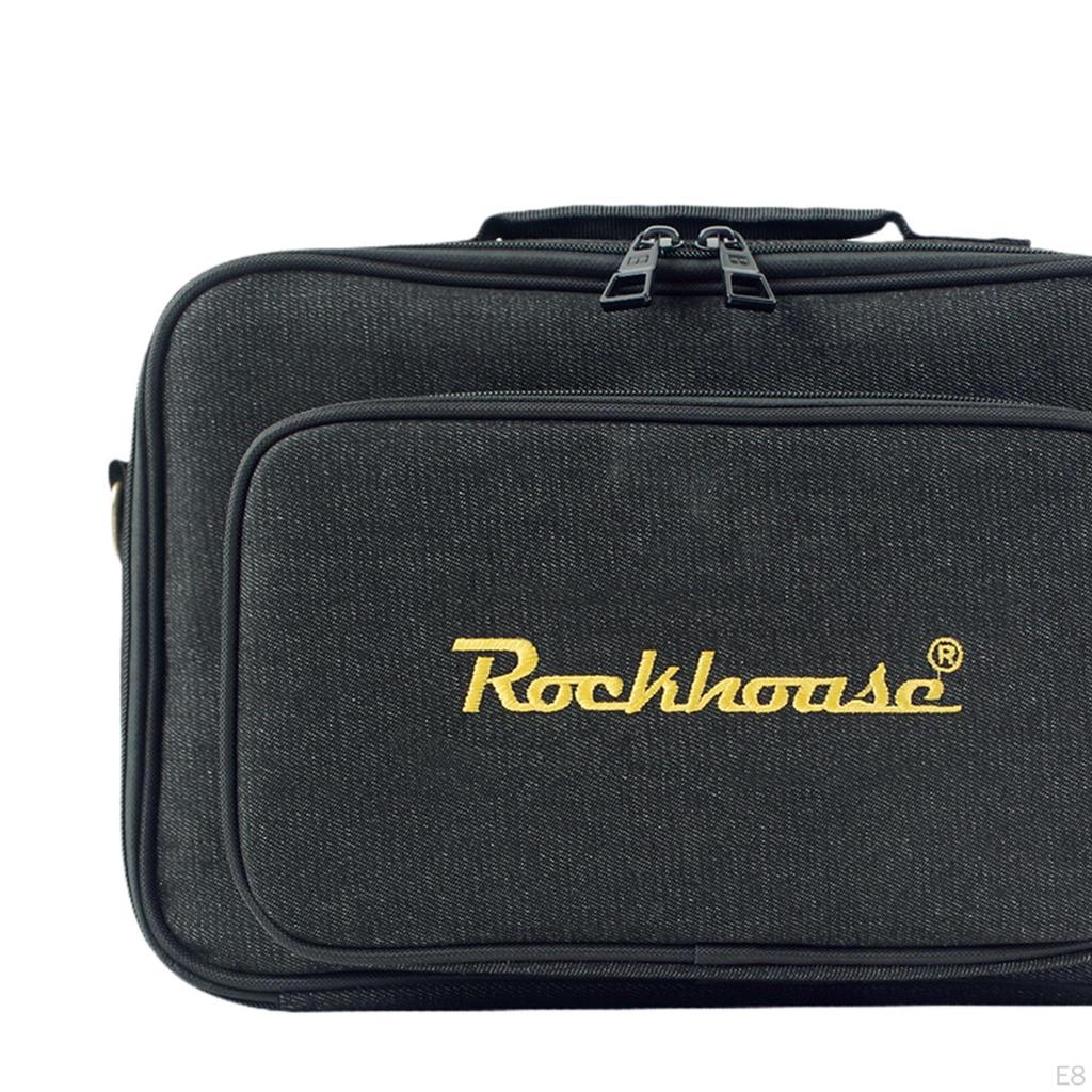 Guitar Effects Pedal Board Bag Case Organizer for Daily Transport