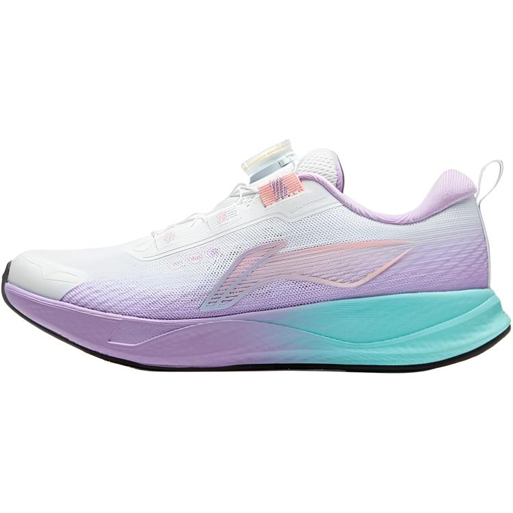 Li Ning Kids Running Fabric Soft Comfortable Shock Absorption Rebound Support Low Top Kids Running Shoes Unisex sneaker YKFU136-12