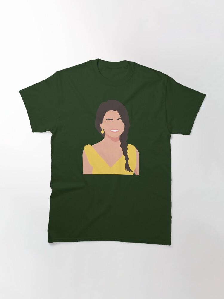 T-shirt Classica con Illustrazione Lineless di Selena Gomez