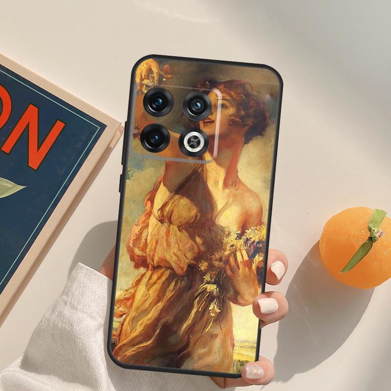 Renaissance Art Painting Case For OnePlus Nord 5 CE 2 3 4 Lite N20 N30 OnePlus 15 13 12 11 13T 10T 10R 12R 13R Cover