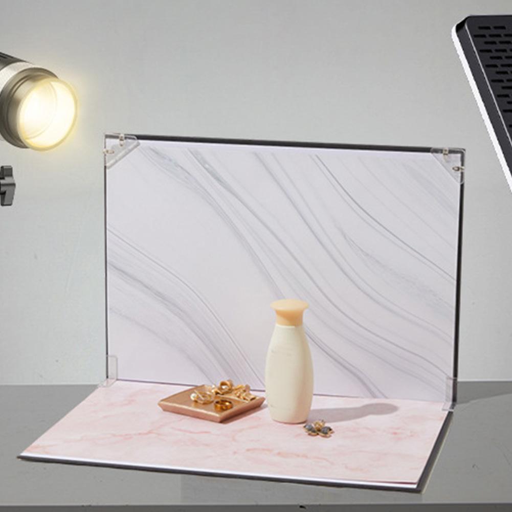 7Pcs 14Patterns Photo Backdrop Board Small Product Photography Backdrops Kit Table Top Food Background Kit