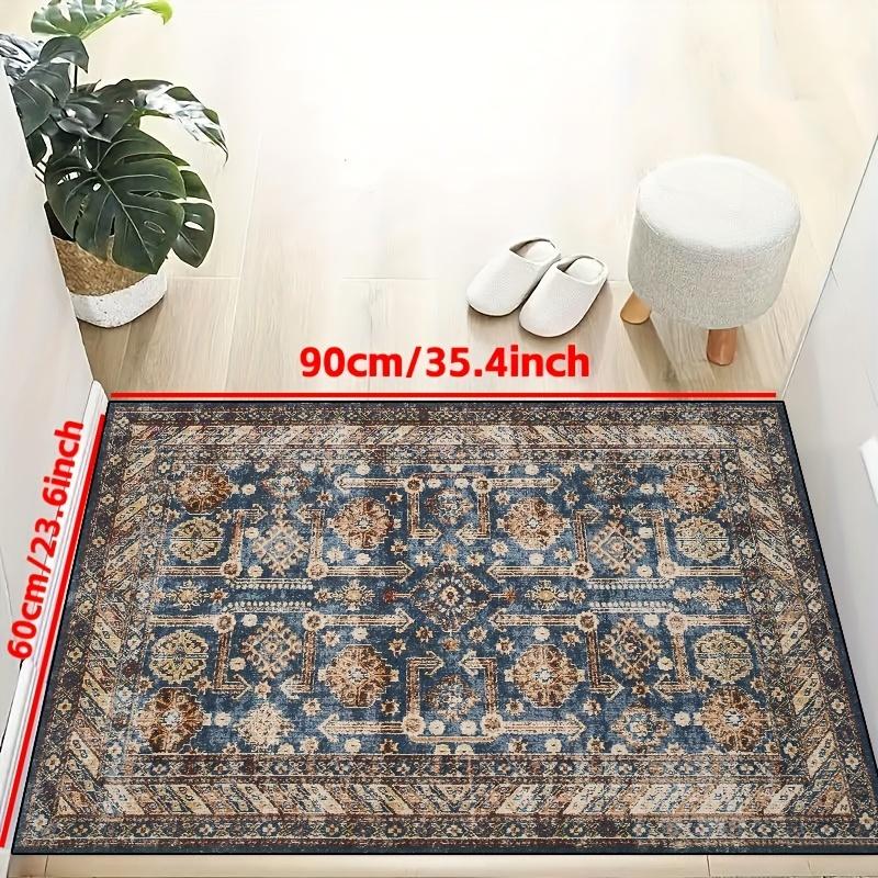 

VIKAMA Bosnia Style Carpet Outdoor Carpet Dirt-Resistant Door Mat Welcome Mat Living Room Carpet Rug For Bedroom Home Decoration 40X60CM (1.3X2FT