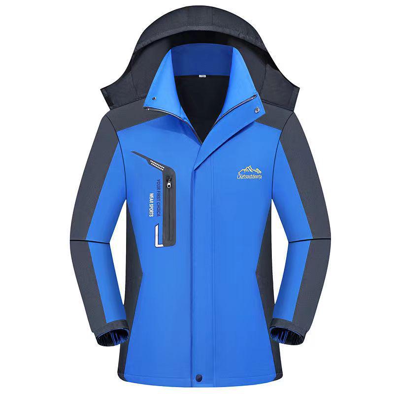 Men's 2024 Winter Windproof Breathable Cotton-Blend Jacket for Mountaineering