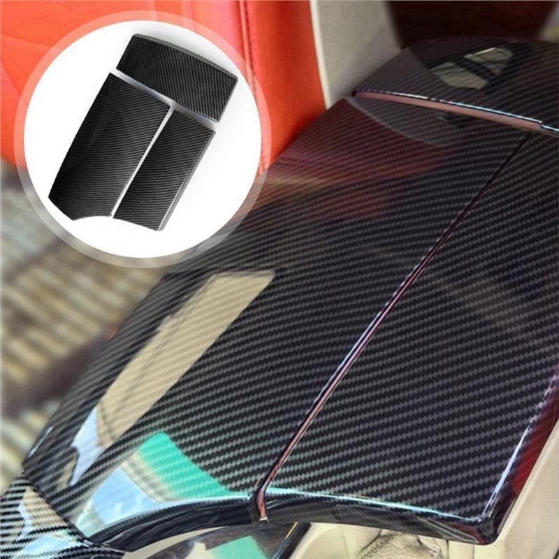 For BMW 5 Series E60 2004-2011 Carbon Fiber Style Armrest Box Cover Panel Trim Car Accessories