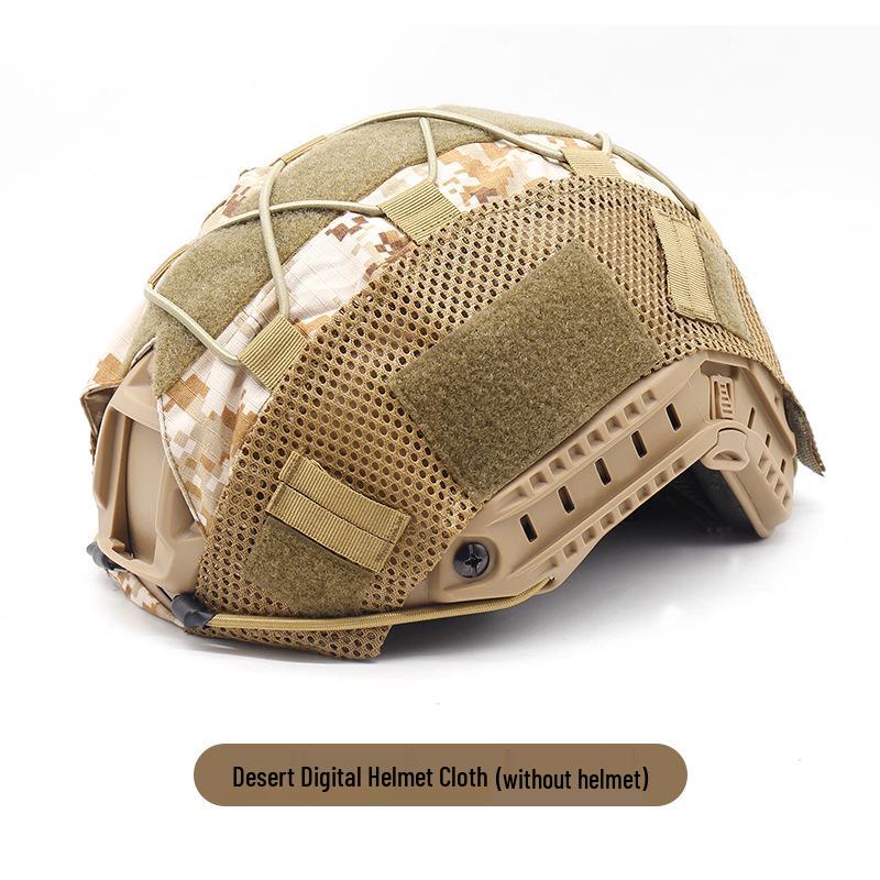 FAST Taktischer Helm Tarnabdeckung MK2: Schnellverschluss, Elastisches Seil, Mehrfarbig Anpassbar
