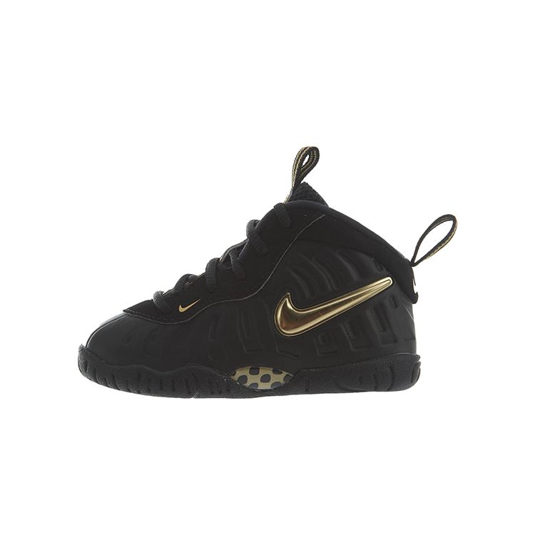 

Детские кроссовки Nike Little Posite Pro TD Black Metallic Gold Metallic-Gold-Black 843769-010