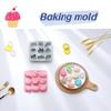 9-layer Silicone Mold For Chocolate Cake And Handmade Soap Autumn Harvest Theme With Oak Leaf Design