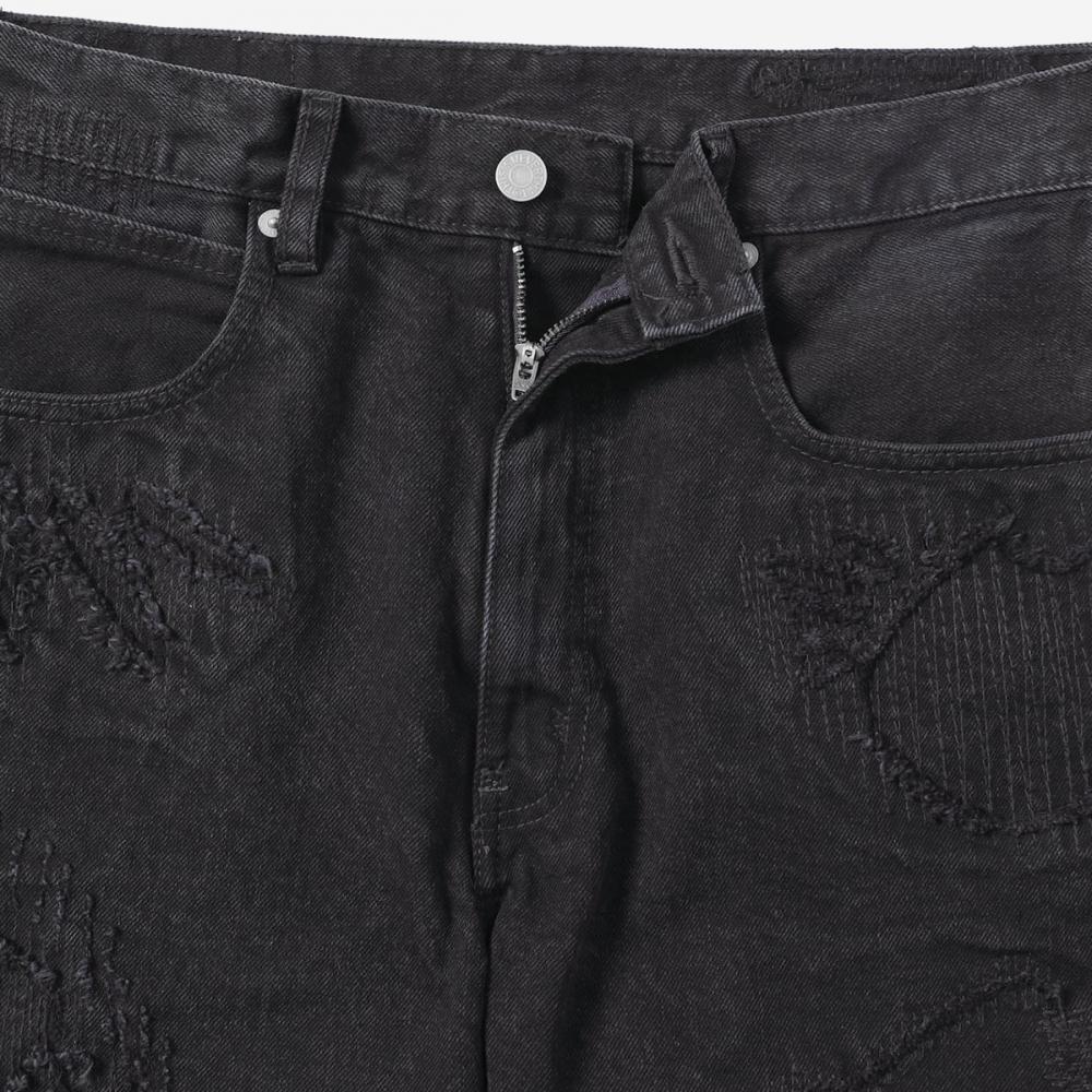 Thisisneverthat [tnt Xfelix The Cat] Damaged Jeans Fx233dpa5p01