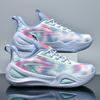 6 Basketball Shoes Boys Shoes 8 Students Mandarin Ducks 12 Sneakers 15 Years Old Youth Training Sports Actual Combat Blue Sneakers
