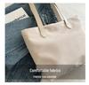 Korean-Style Large Capacity Spring 2024 Fashion Tote: Retro Casual Women's Shoulder Bag