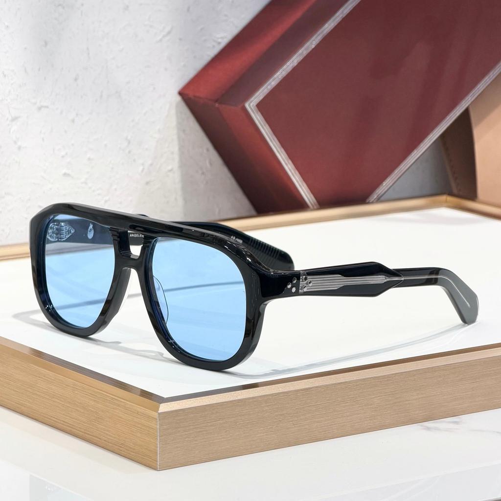 JASPER Unisex Handmade Acetate Sunglasses with Clear Photochromic Lenses – Trendy European & American Style
