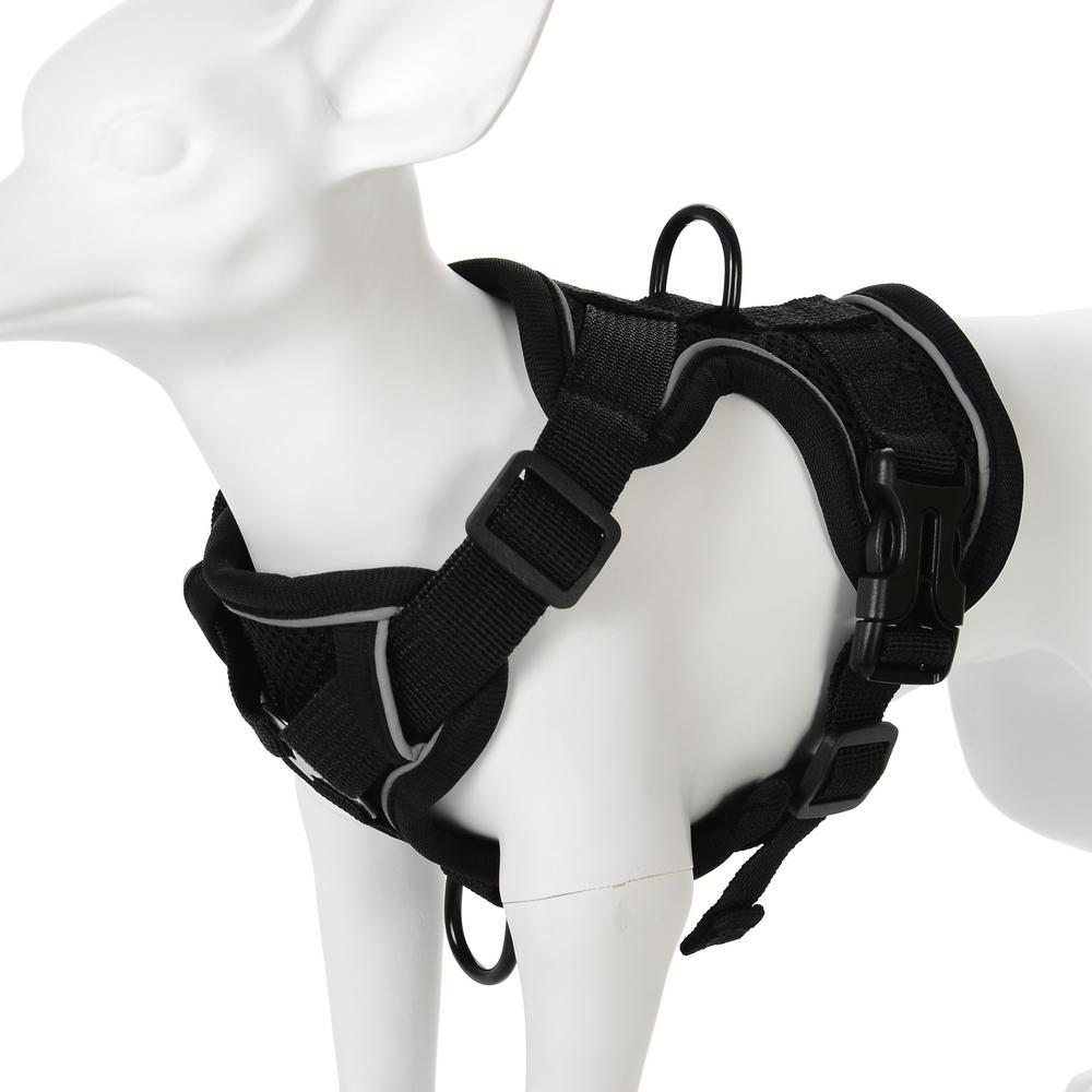 Breathable Dog Harness and Leash Set Tactical Reflective Puppy Vest Harness For Small Medium Dogs Cats Chest Strap Pet Supplies
