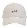 New Style of Men and Women's Big Head Circumference Showing Face Small Hat for Women's Letter Embroidered Baseball Cap