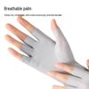 Summer Lace Half-Finger UV Protection Gloves - Breathable Sun Protection for Ladies, Driving, and Cycling.