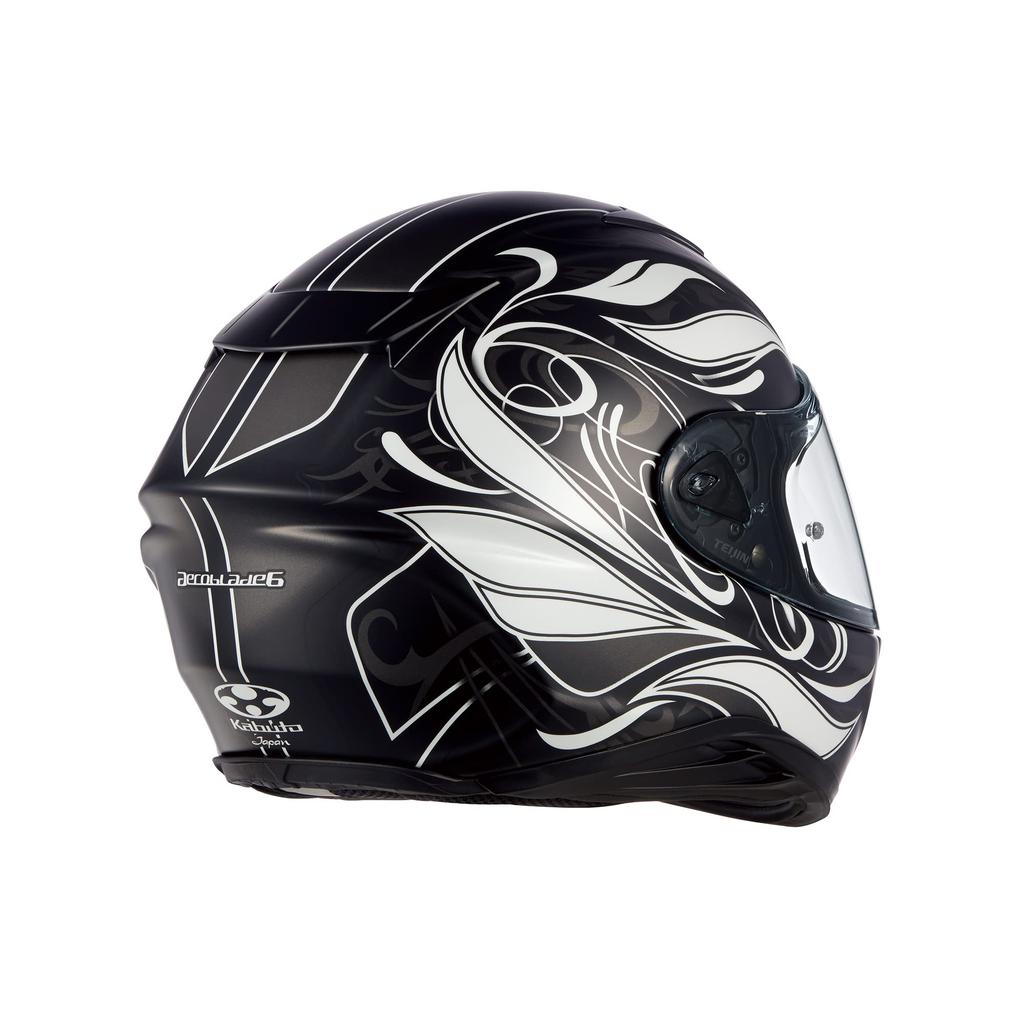 OGK KABUTO Bike Helmet Full Face AEROBLADE6 ELFI Flat Black (Size L)