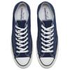 Converse Chuck 70 Chuck Taylor All Star Three-Star Casual Abrasion Resistant Waterproof Low-Top Canvas Shoes Unisex Dark Blue