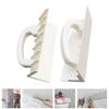 Corner Drywall Tool with Soft Grip Flexes Degree Mudding Finish Tool Scraper for Wall Plaster Caulk Removal Removing Loose Paint