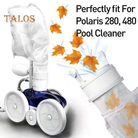 2 Pcs Pool Cleaner Filter Bag for Polaris Pool Cleaner 280/480 Models Fine Mesh High-Efficiency Filtration Precise Fit Pool Maintenance Supplies