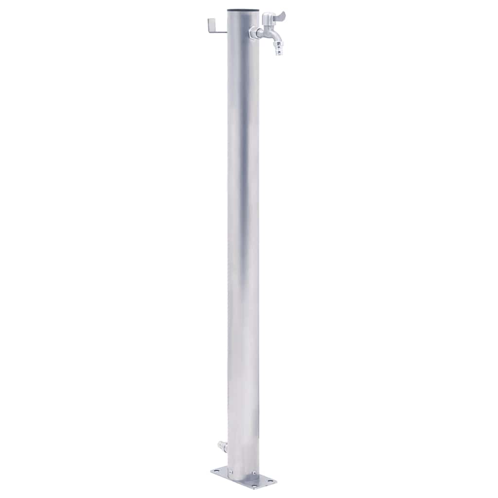 Vidaxl Garden Crane On Round Post, 40 Cm, Stainless Steel
