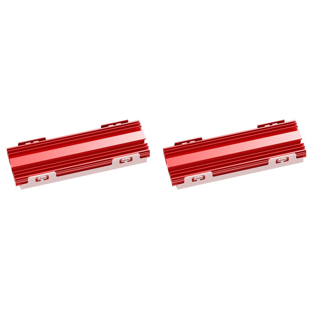 

M.2 SSD Cooler Алюминиевый сплав NVME Радиатор для NVME M.2 2280 SSD (красный)