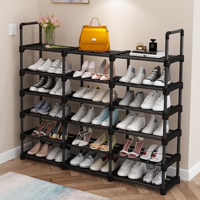 Large Shoe Rack Multilayer Assembled Footwear Shelf Save Space Entrance Combination Shoe Cabinet Stand Holder Sneakers Organizer