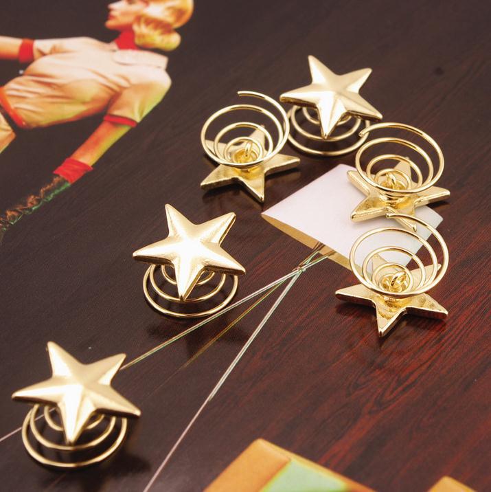 Korean Style Pearl Star Spiral Hairpin - Fashionable European & American Hair Accessory A018