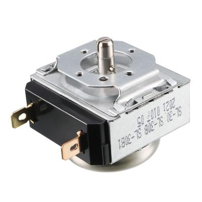 Uxcell Temporizador de Control de Tiempo, Interruptor Temporizador, Temporizador de Repuesto para Horno Cocina, Eje Redondo (0-30M)