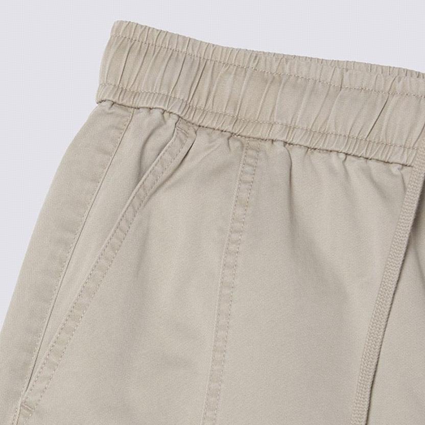 Vans Soft Comfortable Breathable Lace-Up Loose Casual Pants Unisex bottoms Khaki VN000NF3ZUJ