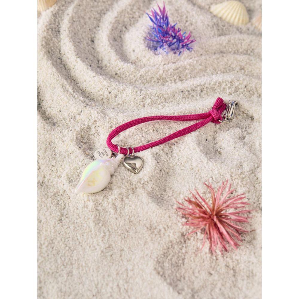 

JOSEPH & STACEY Lucky Toytoy Key Ring Doldolee Magenta Conch single type