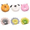 Adorable Cartoon Sunflower Memory Foam Nap Pillow For Kids Desk Rest Removable Cover