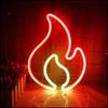 Neon LED Flame Lights Room Decorative Lights Festival Lights
