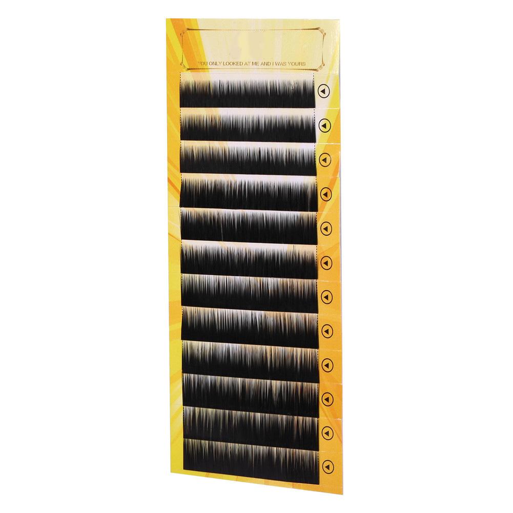 Mixed Black False Eyebrow Extension Fake Eyebrow Enhancer Individual Eyebrows 5-8mm