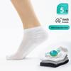 Disposable Compression Ankle Socks (5 Pairs)