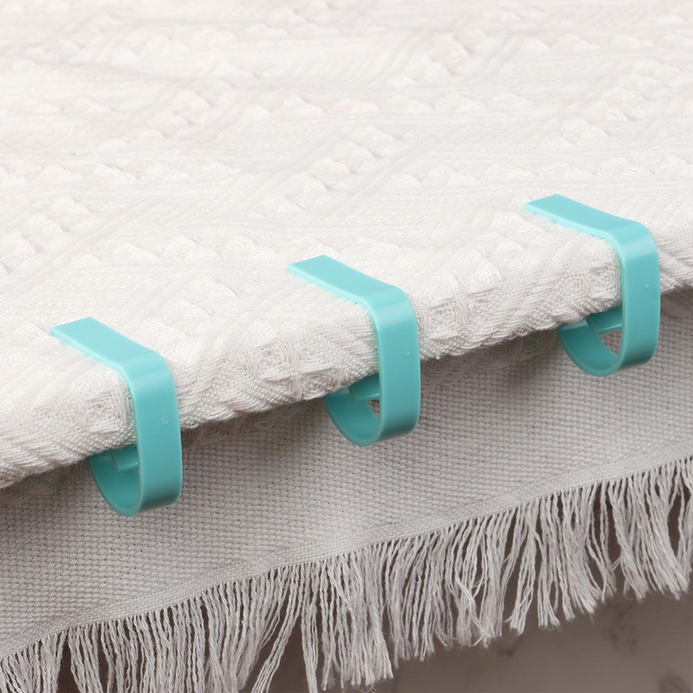 4 Pcs Plastic Anti-Slip Tablecloth Clip Tables Cloth Clamps Cover Party Picnic Wedding Prom Multi-function Tablecloth Holder