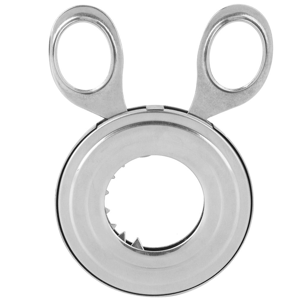Egg Chopper Egg Clipper Egg Scissor Stainless Steel Boiled Egg Cutter Egg Clipper Egg Scissor Egg Remover Tool Kitchen Utensils