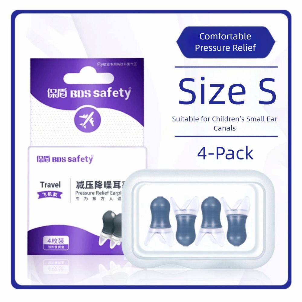 

Soundproof Pressure Equalization Ear Plugs Multifunction Noise Reduction Earbuds Travel S
