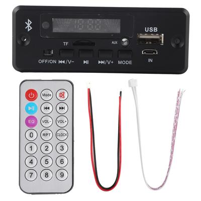 02CABT DX AUX Display Colorato Lossless FLAC MP3 Bluetooth 5.0 Scheda Decodificatore Chiamata(Nero )
