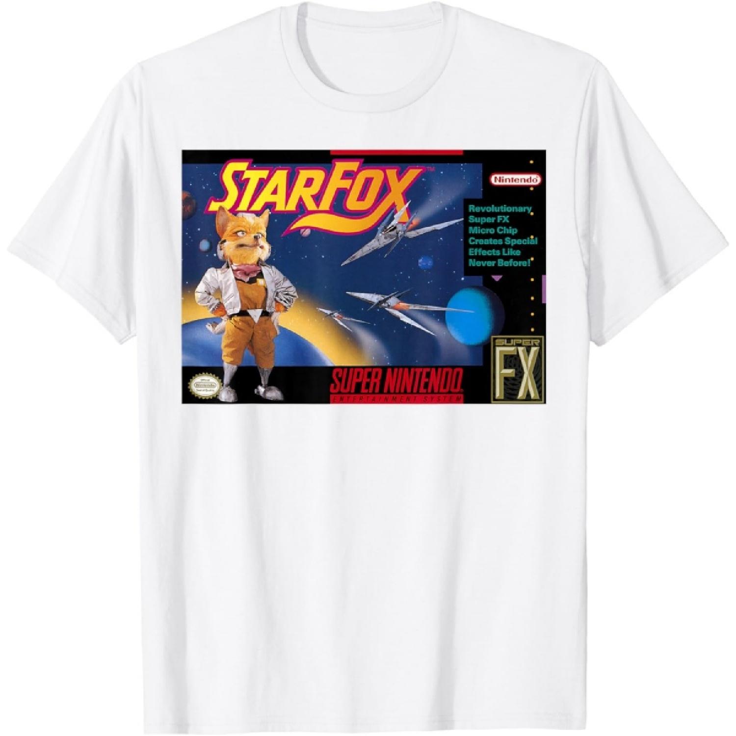 

Super Nintendo Retro Box Art Graphic T-Shirt T-Shirt XXXXXL білий