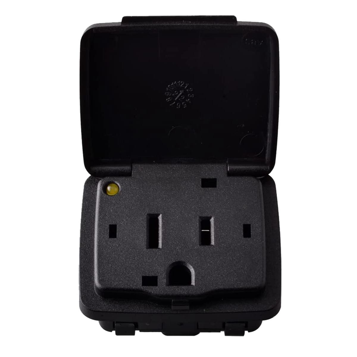 Back Seat 12V Power Outlet For Ford F150 2015-2016 F250/F350 2017 Rear Power Socket FL3Z19N236A чёрный