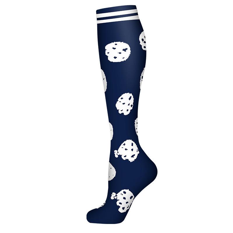 Neue Kompressionsstrümpfe Krampfadern Krankenschwester Sport Laufen Wade Druckstrümpfe Schützen Bare Füße Unterstützung Gradientendruck