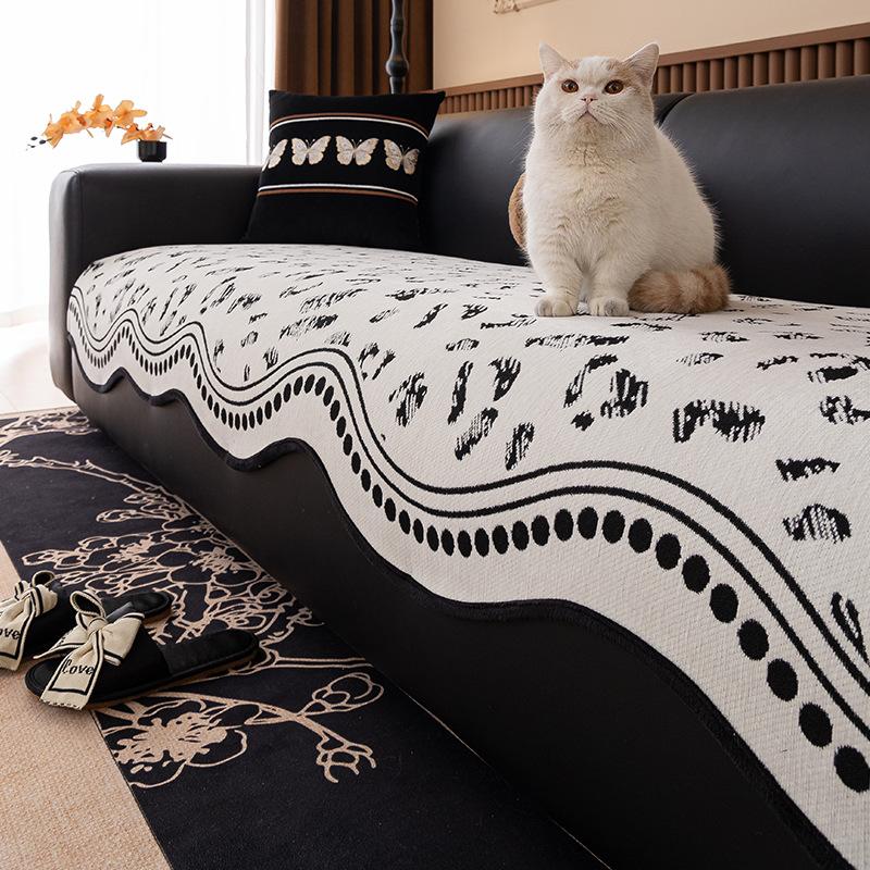 Nowa Nieregularna Lekka Luksusowa Wysoka Sens Retro Wiatr Chenille Poduszka Siedziska Sofy Cztery Pory Roku Uniwersalna Antypoślizgowa Poduszka Sofy